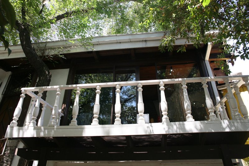 Balkon von Pablo Neruda's Haus