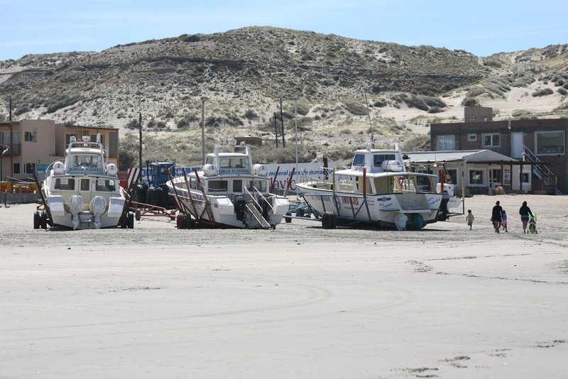 Der Hafen bei Ebbe