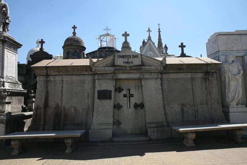 Grab im Friedhof von Recoleta