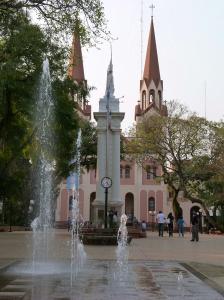 Plaza and main church