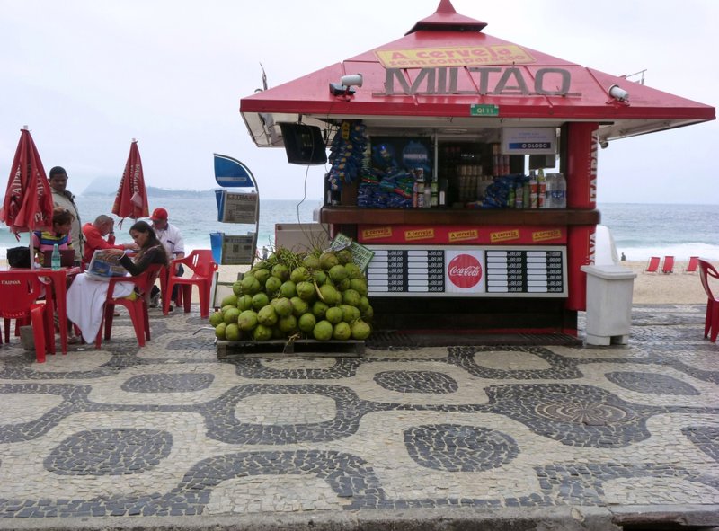 Beach kiosk