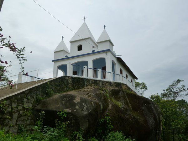 Penha Church on a Rock