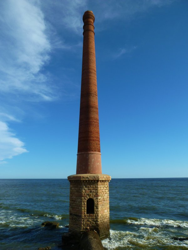 chimney in the sea