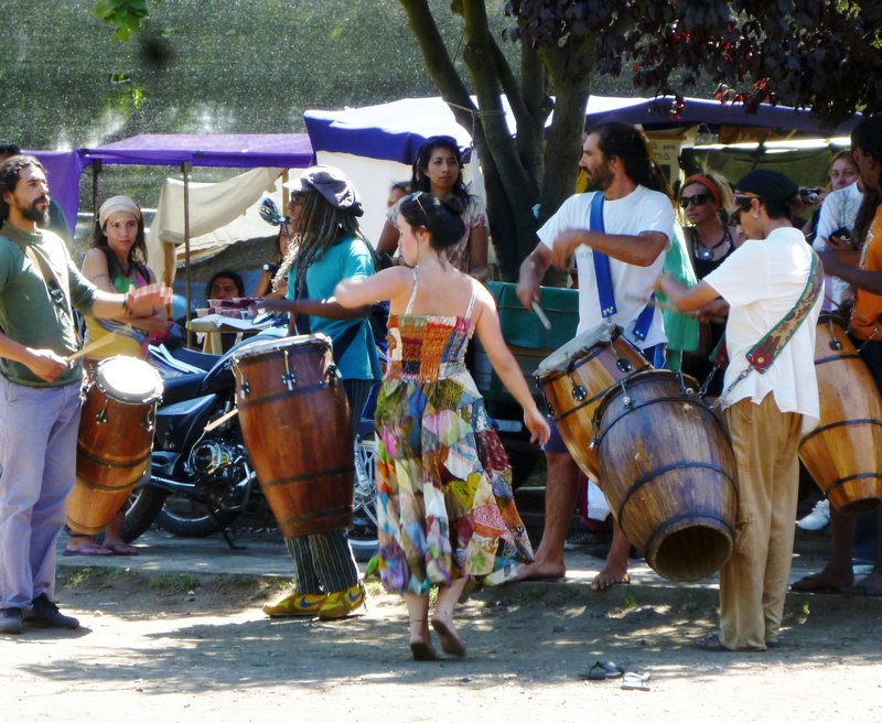  fair drum circle dancing