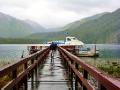 Puerto Chucao boat dock for our cruise
