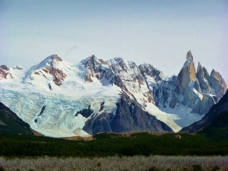 Cerro Torre range and glaciers