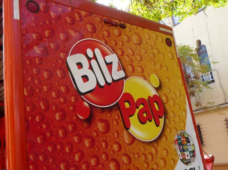 Bilz & Pap=popular Chilean soft drinks