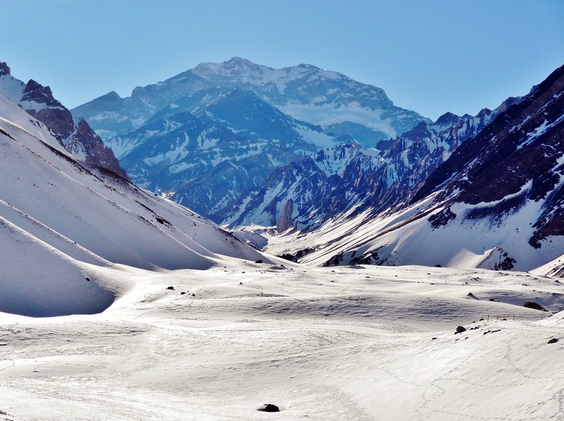 Aconcagua--highest mountain in the Americas