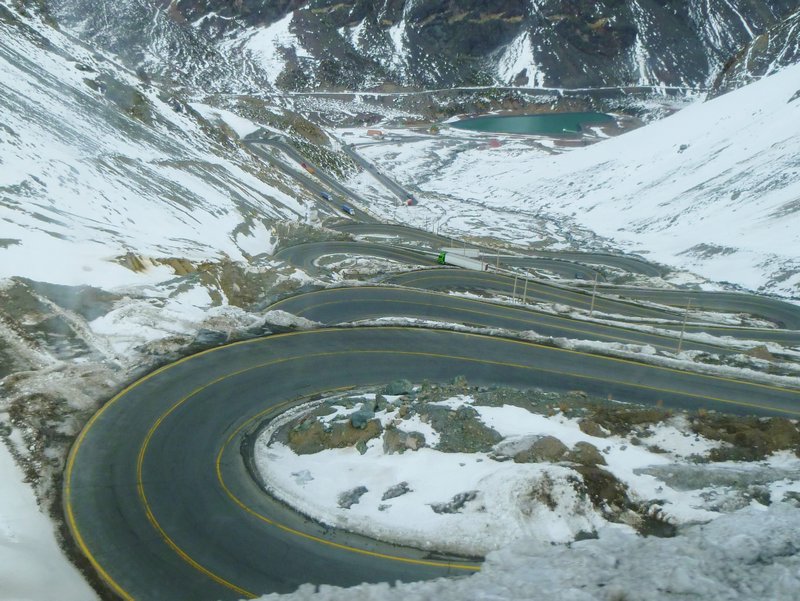 30 of these hairpin turns on the Chilean side