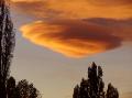 firey saucer cloud