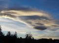 Patagonian saucer clouds arriving