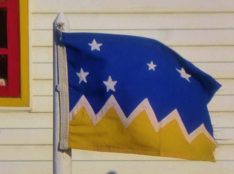 state flag Magallanas & Chilian Antarctica