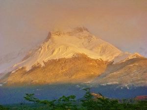 sunrise in Torres del Paine