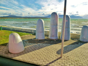 beachfront art like one in Uruguay