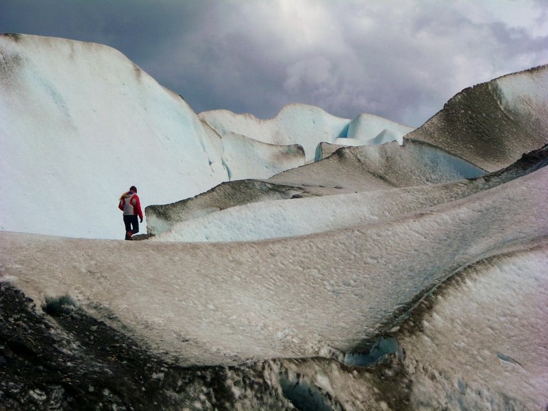 Glacier trek--Viedma Glacier--El Chalten, Argentina