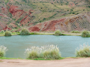 Ojo del Inca's warm, turqoise waters