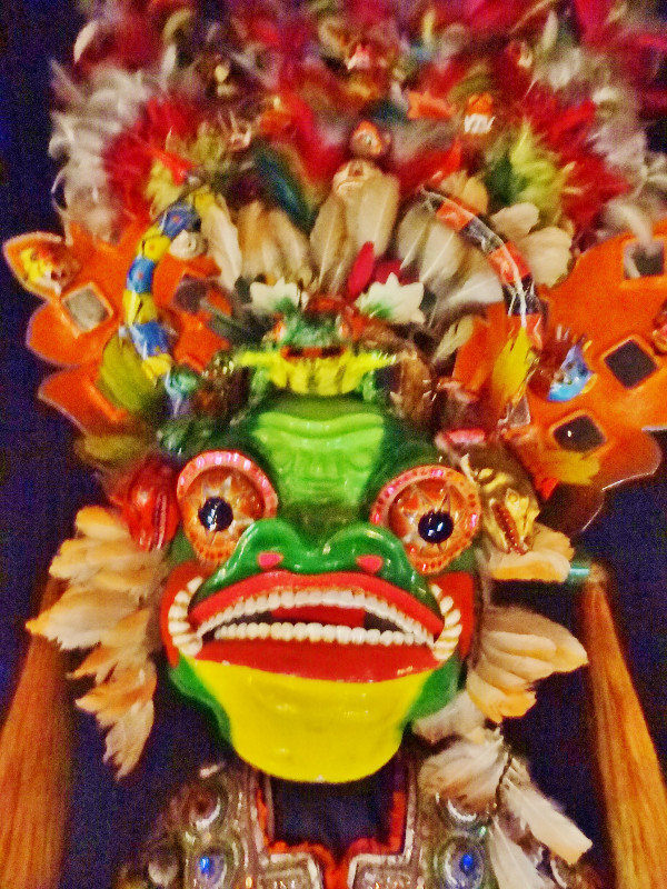 mask of dancer who was expected to dance to death