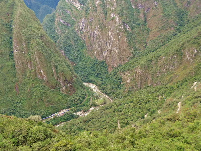 mountains and gorges all around