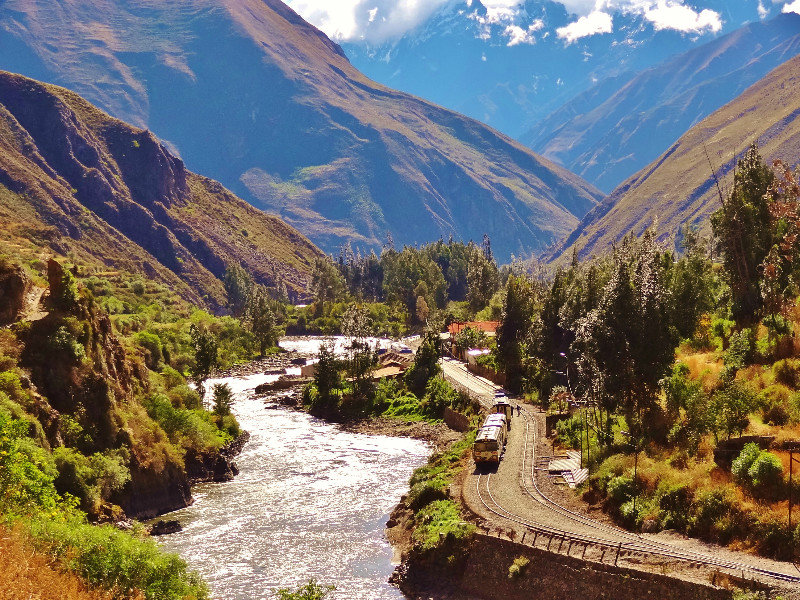 Uruamba River, Sacred Valley, train Machu Picchu to Cusco