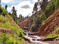 I followed a river up this canyon