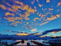  sunset over Lake Titicaca