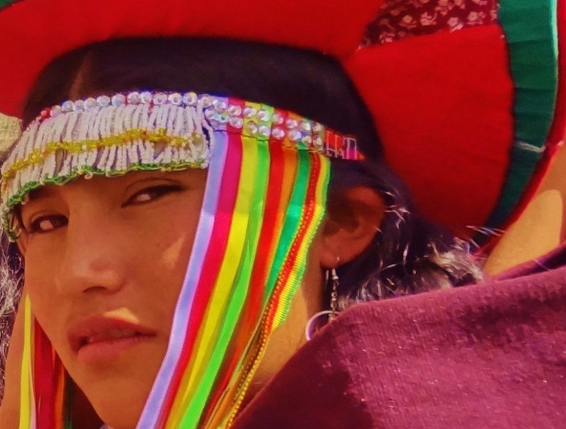 indigenous woman from Tarabuco/Sucre area 