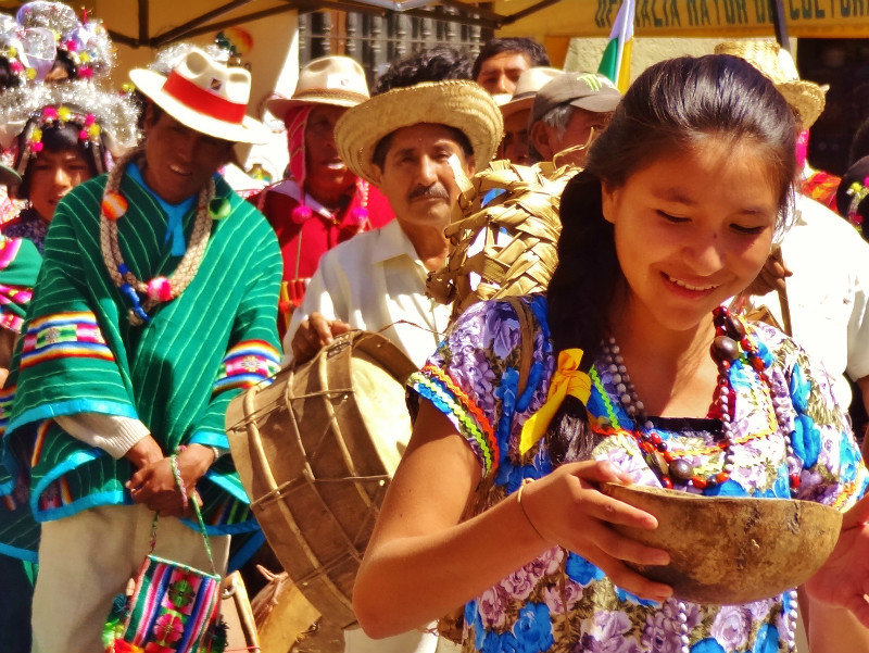 ceremony with Amazon people
