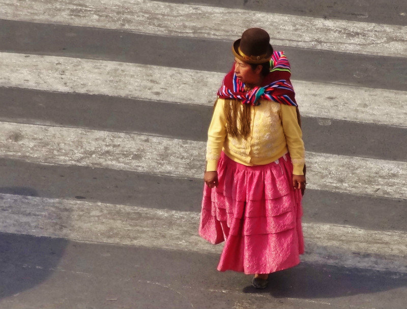 colorful cholita