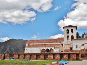 church built upon sacred Incan wall 