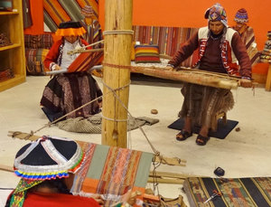 Center for Traditional Textiles showing various methods