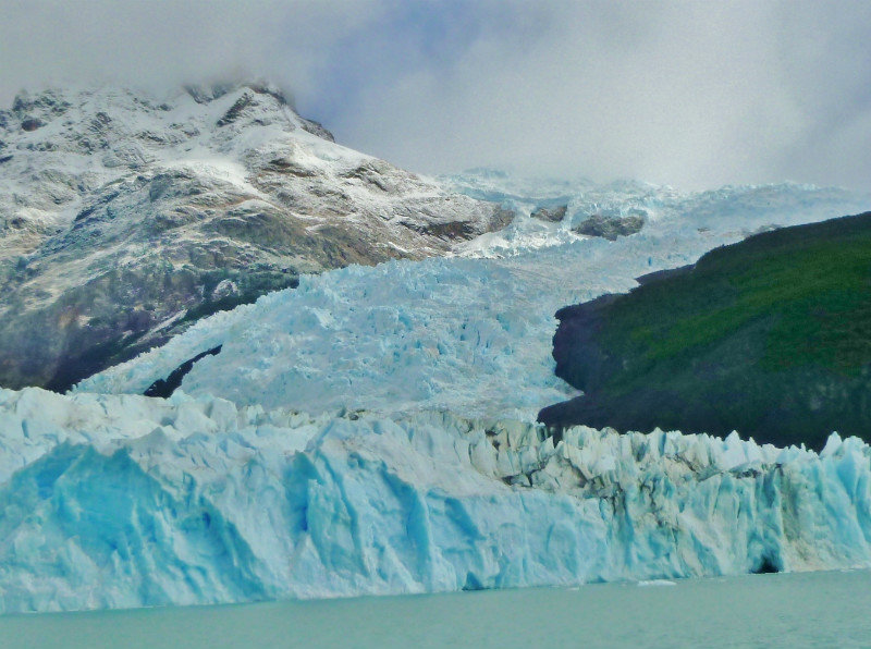 river of ice to glacier