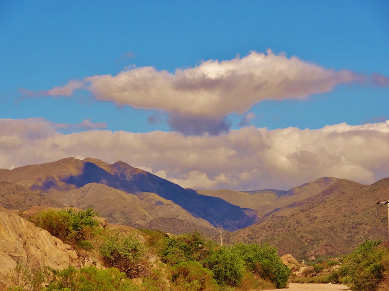 UFO cloud over the magic mountain, Cerro Uritorco, Capilla del Monte