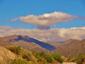 UFO cloud over the magic mountain, Cerro Uritorco, Capilla del Monte