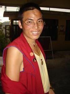 Friendly Tibetan Monk