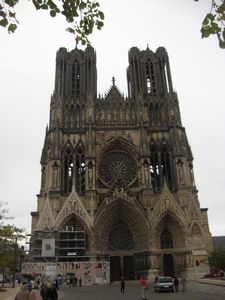 Reims Cathedral towers