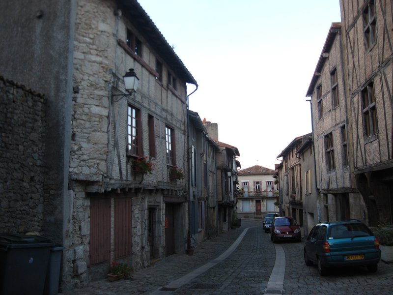 Our street in Parthenay