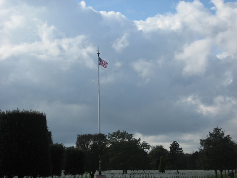 Cemetery flag