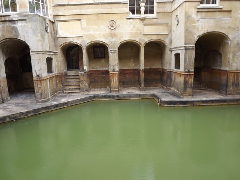 Roman Bath hot pool