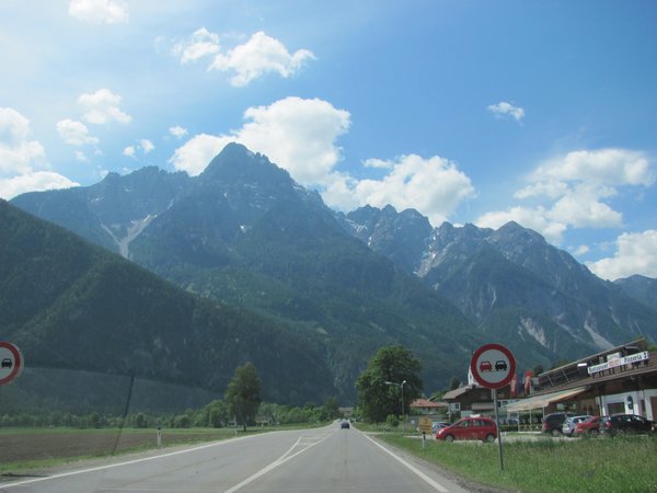 Sur la route dans le sud de l'Autriche.