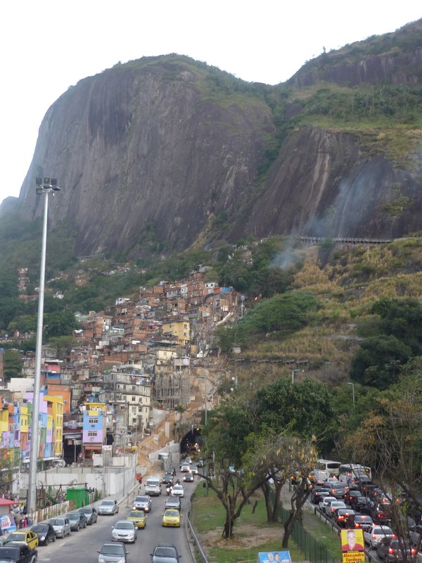 Bottom of Rocinha looking back up