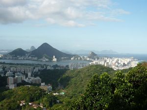 View of Rio from the top of Rocinha