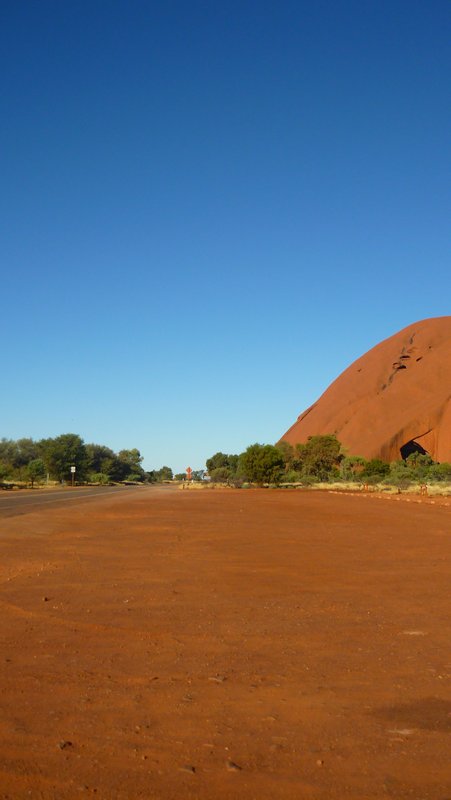 The road near Uluru