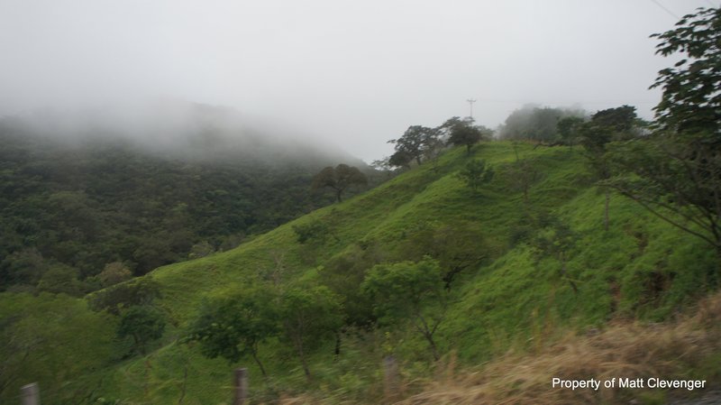 Monteverde is green and cloudy
