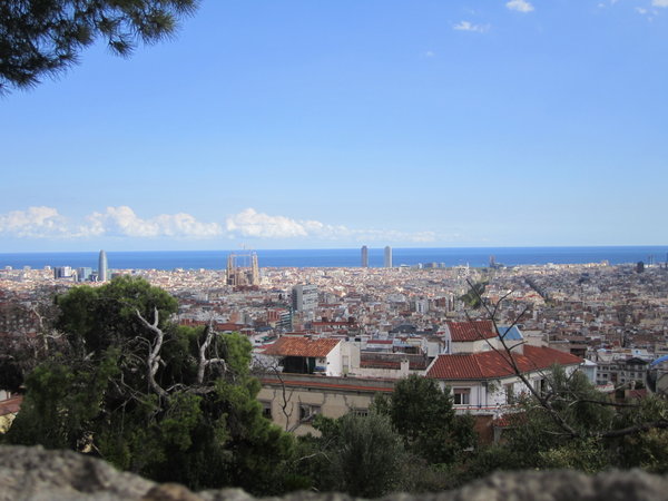 View of BCN from Parc Guell