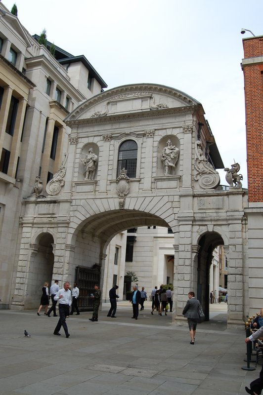 Arch Near St. Paul's Cathedral, London