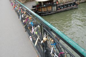 Seine River, Lockets of Love, Paris