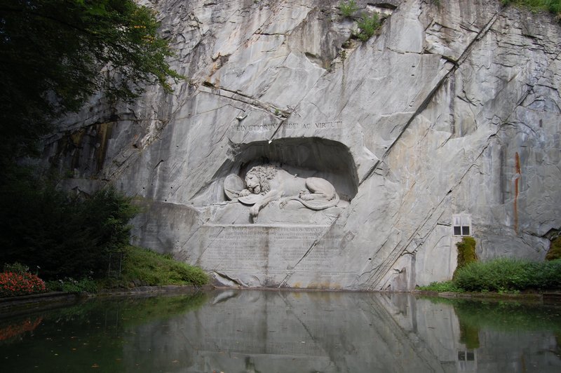 Lucerne, Switzerland - Lion Monument
