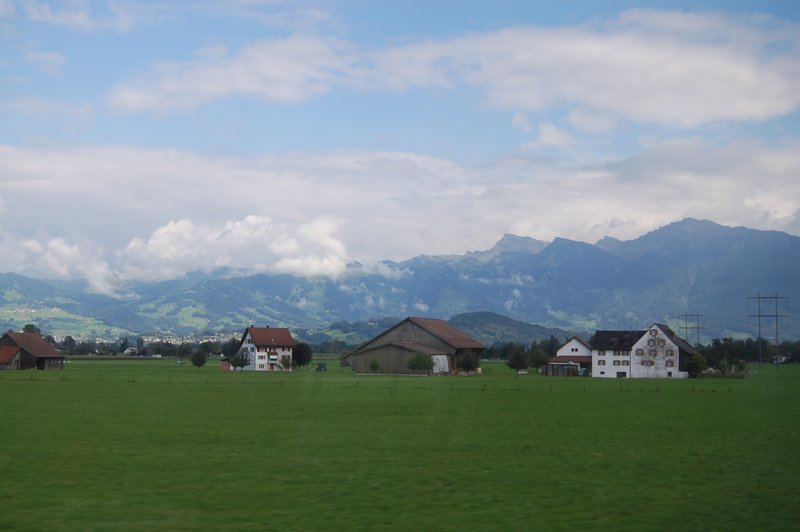 Train Ride to Salzburg, Austria