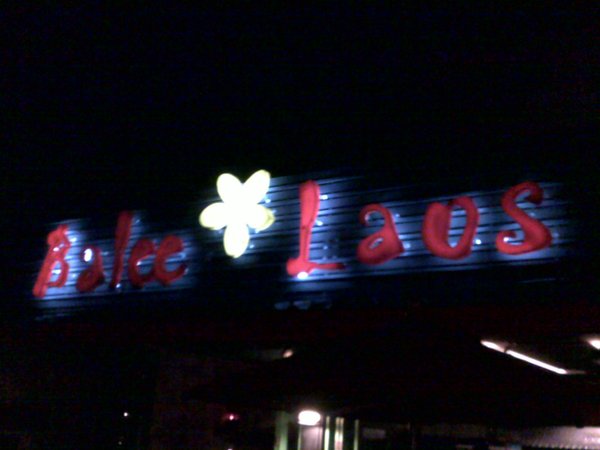 Closest we came to Laos was a restaurant called Balee Laos