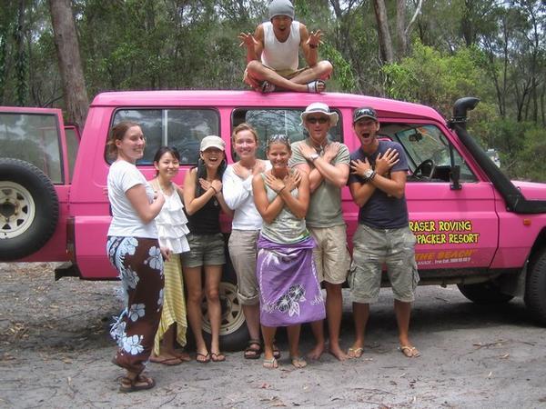Dingo Alert & Barbie 4wd - Fraser Island